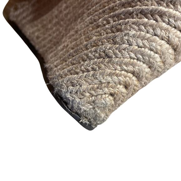 UGG Jackilyn Brown Leather Espadrille Wedge Women's Size 7 Good Condition - Picture 5 of 10